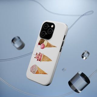 Watercolor Cone Magnetic Tough Phone Case