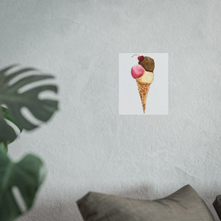 Watercolor Cone 3