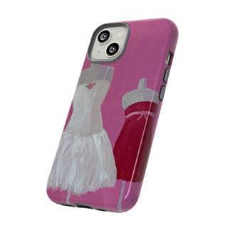 Pretty Pink Dresses Tough Phone Case