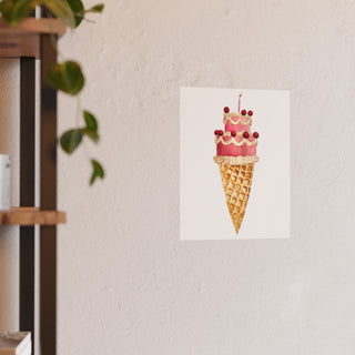 Watercolor Cone 2