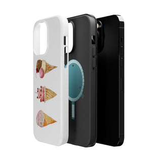 Watercolor Cone Magnetic Tough Phone Case