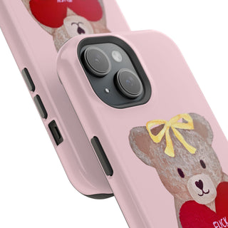 Sweet Sweet Teddy Bear Valentine Magnetic Tough Case