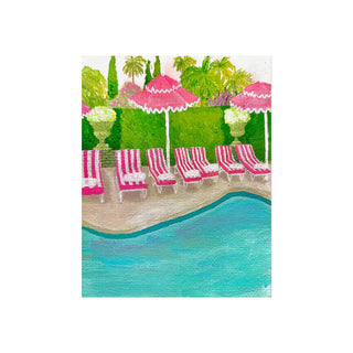 Poolside
