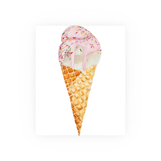 Watercolor Cone 1