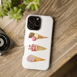 Watercolor Cone Magnetic Tough Phone Case