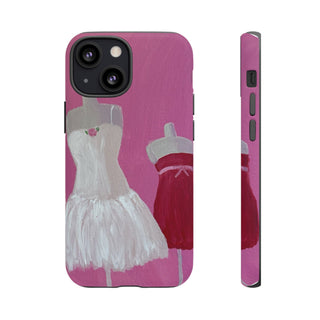 Pretty Pink Dresses Tough Phone Case