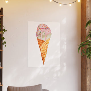 Watercolor Cone 1