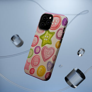 Betsy Mae Buttons Magnetic Tough Phone Case