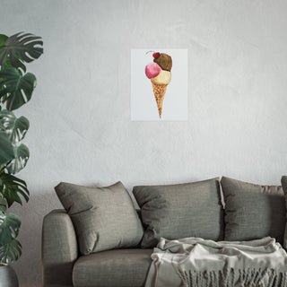 Watercolor Cone 3