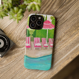 Poolside Tough Phone Case