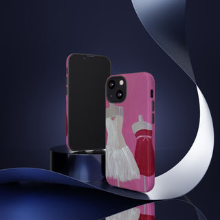 Pretty Pink Dresses Tough Phone Case