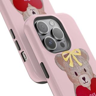 Sweet Sweet Teddy Bear Valentine Magnetic Tough Case