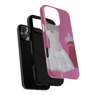 Pretty Pink Dresses Tough Phone Case