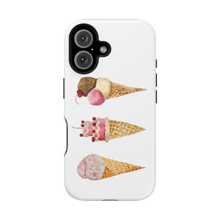 Watercolor Cone Magnetic Tough Phone Case