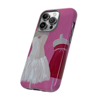 Pretty Pink Dresses Tough Phone Case