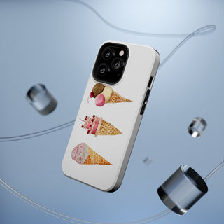 Watercolor Cone Magnetic Tough Phone Case