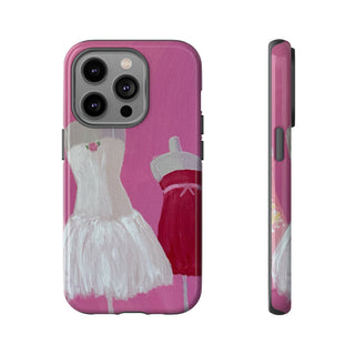 Pretty Pink Dresses Tough Phone Case
