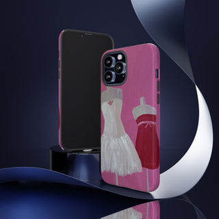 Pretty Pink Dresses Tough Phone Case