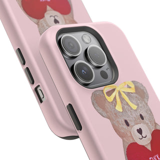 Sweet Sweet Teddy Bear Valentine Magnetic Tough Case