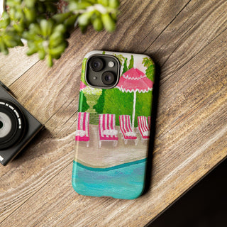 Poolside Tough Phone Case