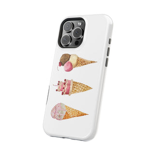 Watercolor Cone Magnetic Tough Phone Case