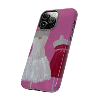 Pretty Pink Dresses Tough Phone Case