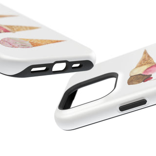 Watercolor Cone Magnetic Tough Phone Case