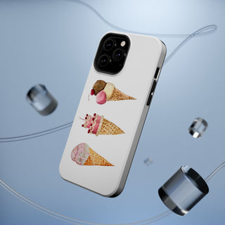 Watercolor Cone Magnetic Tough Phone Case