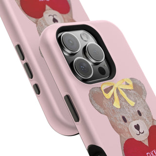 Sweet Sweet Teddy Bear Valentine Magnetic Tough Case