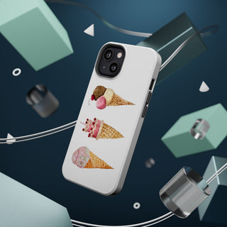 Watercolor Cone Magnetic Tough Phone Case