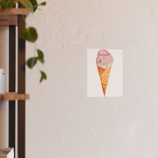 Watercolor Cone 1