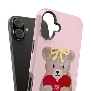 Sweet Sweet Teddy Bear Valentine Magnetic Tough Case