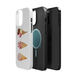 Watercolor Cone Magnetic Tough Phone Case
