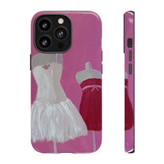 Pretty Pink Dresses Tough Phone Case