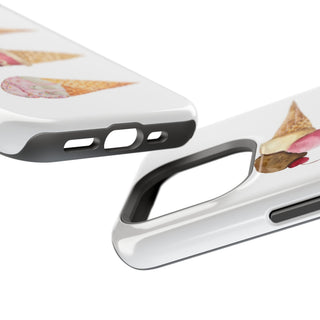 Watercolor Cone Magnetic Tough Phone Case
