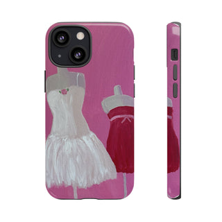 Pretty Pink Dresses Tough Phone Case