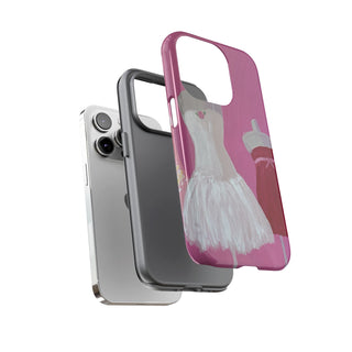 Pretty Pink Dresses Tough Phone Case
