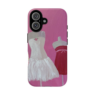 Pretty Pink Dresses Tough Phone Case