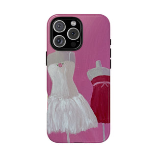 Pretty Pink Dresses Tough Phone Case
