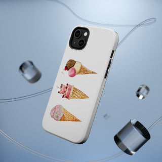 Watercolor Cone Magnetic Tough Phone Case
