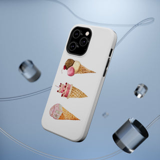 Watercolor Cone Magnetic Tough Phone Case