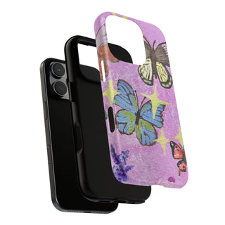 Butterflies and Glitter Princess Tough Phone Case