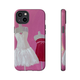 Pretty Pink Dresses Tough Phone Case