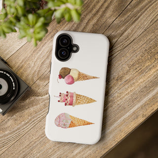 Watercolor Cone Magnetic Tough Phone Case