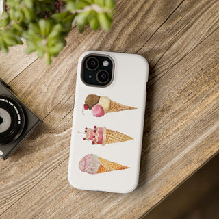 Watercolor Cone Magnetic Tough Phone Case