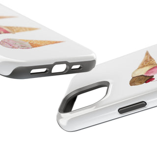Watercolor Cone Magnetic Tough Phone Case