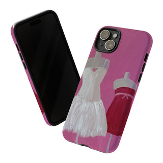 Pretty Pink Dresses Tough Phone Case
