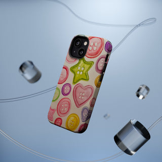 Betsy Mae Buttons Magnetic Tough Phone Case