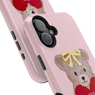 Sweet Sweet Teddy Bear Valentine Magnetic Tough Case