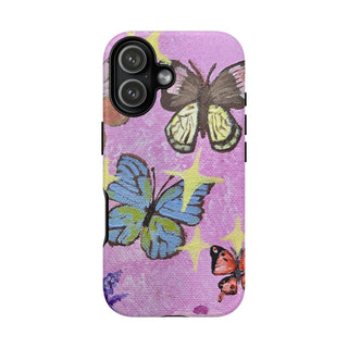 Butterflies and Glitter Princess Tough Phone Case